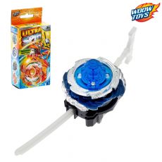 4437957 Волчок ULTRA SPIN, с устройством для запуска из двух частей, цвет МИКС