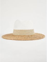 Woven Fedora Straw Hat