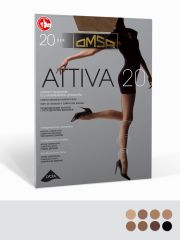ATTIVA 20 Omsa Колготки Nero (Черный);Sierra (Коричневый);Fumo (Серый);Camoscio (Коричневый);Caramello (Бежевый);Lola (Коричневый);Naturale (Бежевый);Daino (Бежевый)