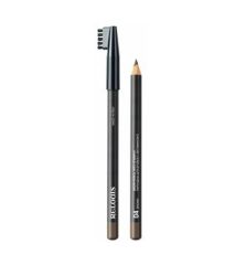 Relouis. Карандаш для бровей + щёточка с витамином Е тон 04 brown