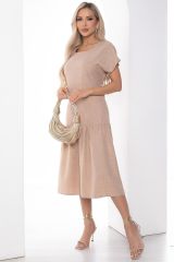 П10010 Платье LADY TAIGA Бежевый