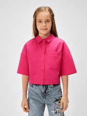 20230270002 Блузка детская для девочек Coburg фуксия ACOOLA Kids