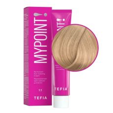 TEFIA Mypoint 10.37 Перманентная крем-краска для волос / Экстра светлый блондин золотисто-фиолетовый, 60 мл
