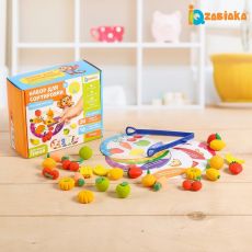 4655803 Набор для сортировки-сортер «Вкусная тарелка», по методике Монтессори