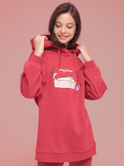 GFNC3337 Толстовка для девочек Красный(18) Pelican