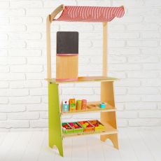 УЦЕНКА Игровой набор «Играем в магазин», деревянные продукты в наборе