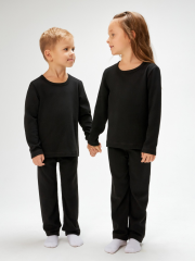 20324250001 Комплект детский (джемпер и брюки) Ruben_Thermowear черный ACOOLA Kids