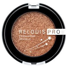 030899 RELOUIS PRO. Тени для век Eyeshadow Sparkle, тон 04 Goddess (золотой дуохром)