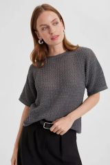 441860 Lika Dress Футболка Серый