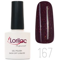 Гель лак Lorilac Professional № 167 10 ml