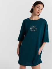 513570 MARK FORMELLE Туника зеленый +печать