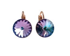 Серьги с кристаллами Swarovski
