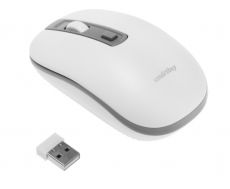 Мышь Smartbuy ONE 359G, беспроводная, оптическая, 1600 dpi, USB, 1xAA, бело-серая 4573298