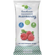 Мармелад «Бековский» малиновый 260г (ГОСТ)