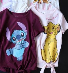 Футболка для девочек 7-14 лет