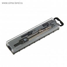 1458182 Готовальня GLOBUS 3 предмета, в футляре, европодвес