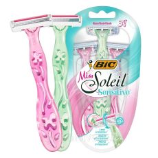 Станок для бритья одноразовый BiC Soleil Miss Sensitive (3шт.) для женщин