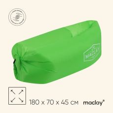 7339253 Надувной диван maclay, 190Т, 180 х 70 х 45 см, цвет салатовый