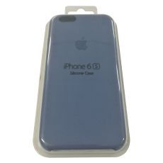 Силиконовый чехол для iPhone 6/6S сине-серый