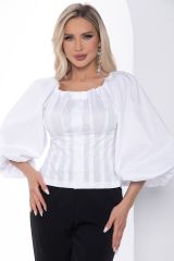 Б10066 Блуза LADY TAIGA Белый