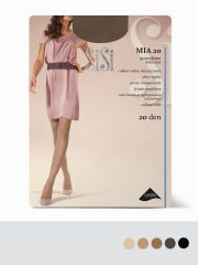 MIA 20 SiSi Колготки Grafite (Серый);Daino (Бежевый);Nero (Черный);Miele (Бежевый);Naturelle (Бежевый)