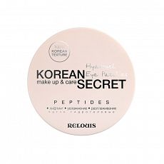 028280 Relouis. Патчи гидрогелевые Korean Secret PEPTIDES (лифтинг, увлажнение, разглаживание), 60 шт.