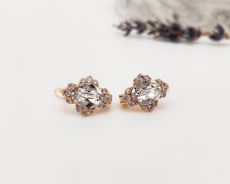 Серьги с кристаллами Swarovski