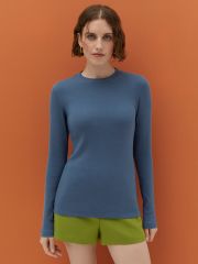 487491 Minimi Лонгслив Jeans (Синий)