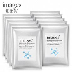 Отбеливающая маска с протеинами шелка Images Whitening Hydrating Silk Protein Face Mask, 3 шт