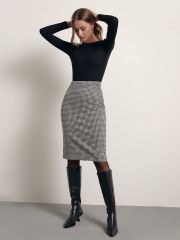 20С-1396ТСП Conte elegant Юбка dogtooth