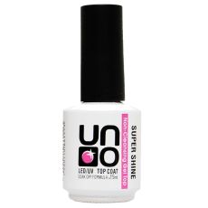 Верхнее покрытие для гель-лака Uno Super Shine без липкого слоя 15 ml