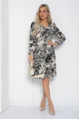 501282 LT Collection Платье бежевый