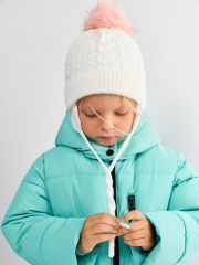 20226400110 Шапка детская Nyst молочный ACOOLA Kids