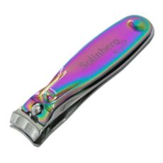 Solinberg Книпсер для ногтей 220-5025CZ, радужный, 7,5 см