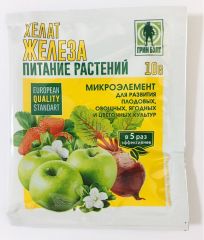 Хелат железа питание растений 10г