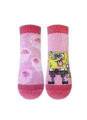 3075 SPONGEBOB (укороченные) БРЕСТСКИЕ Носки розовый