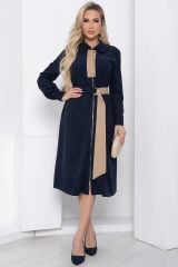 П8585 Платье LADY TAIGA Синее