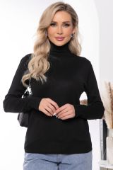 330809 LT Collection Водолазка чёрный