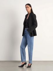 Джинсы Mom Fit 385, D385/lupines