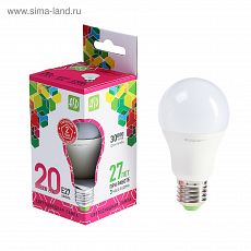3952970 Лампа светодиодная ASD LED-A60-standard, Е27, 20 Вт, 230 В, 6500 К, 1800 Лм