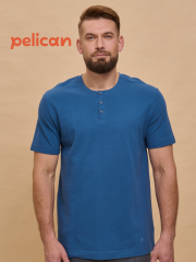 SFTH6919U Футболка мужская Морская волна(29) Pelican