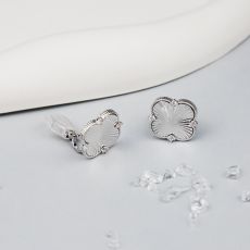 Серьги клипсы Арт. 3V-5250-W