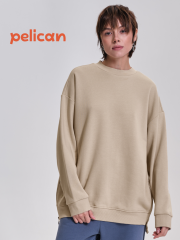 DFN6944 Толстовка женская Светло-серый(53) Pelican
