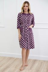 209178 Lika Dress Халат Фиолетовый