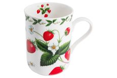 Кружка, 300 мл, фарфор F, белая, Земляника, Orchard Fruits, 53983