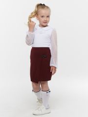 Юбка для девочек 183-7118 бордо VAY