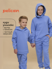 UFNK4323 Толстовка детская Голубой(9) Pelican