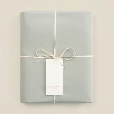 ЦЕНА ЗА 3 ШТ! Простыня на резинке 300ТС SL Home Percale 140×200+30 см, олива, 100% хлопок