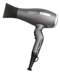 Dewal Профессиональный фен для волос / ErgoLife Compact 03-002 Grafit, серый, 2000 Вт
