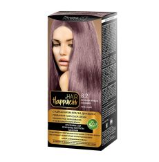 028826 Стойкая крем-краска для волос Hair Happiness, тон № 8.2 (перламутровый блондин)